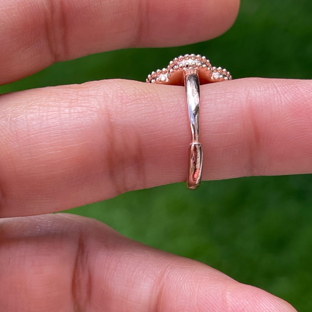 Four leaf four adjustable Clover ring - Picture 9 of 10